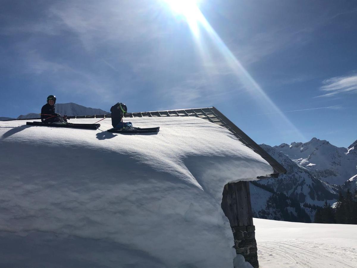 Haus Erna Schoppernau Hotel Bagian luar foto